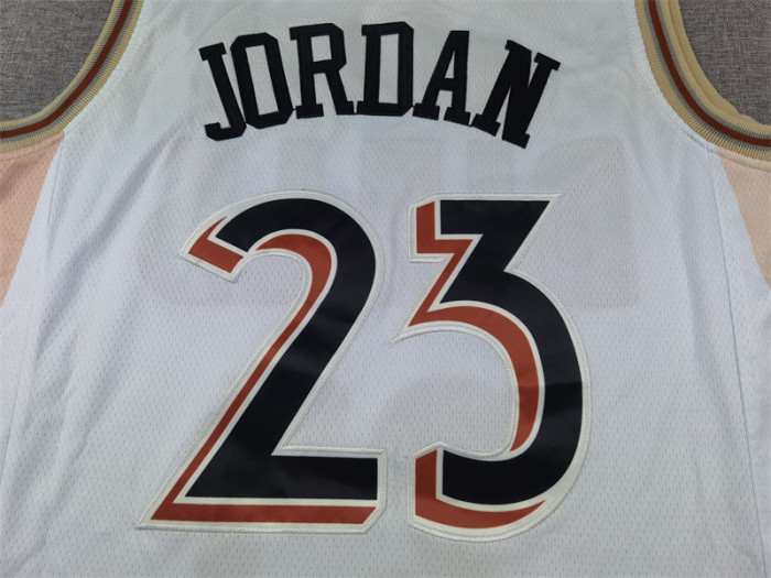 2025 City Edition Chicago Bulls 23 JORDAN White Basketball Shirt NBA Jersey