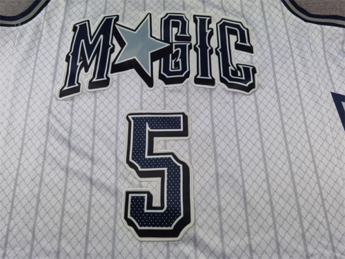 2025 City Edition Orlando Magic 5 BANCHERO White NBA Jersey Basketball Shirt