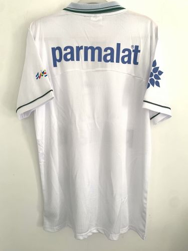 Retro Jersey 1999 Palmeiras Away White Soccer Jersey Vintage Football Shirt