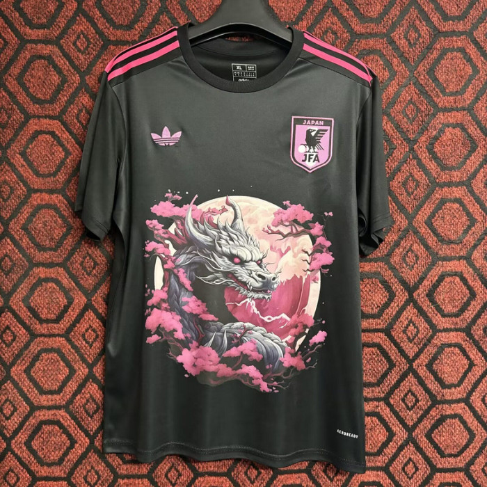 Fan Version Japan 2024 Black Dragon Comic Soccer Jersey Football Shirt