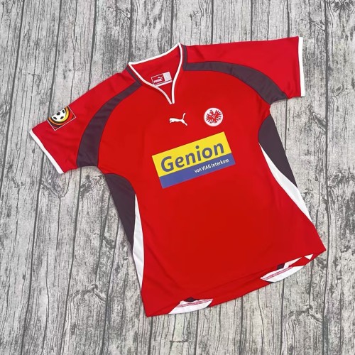 Retro Jersey 2000-2001 Eintracht Frankfurt Home Soccer Jersey Vintage Football Shirt