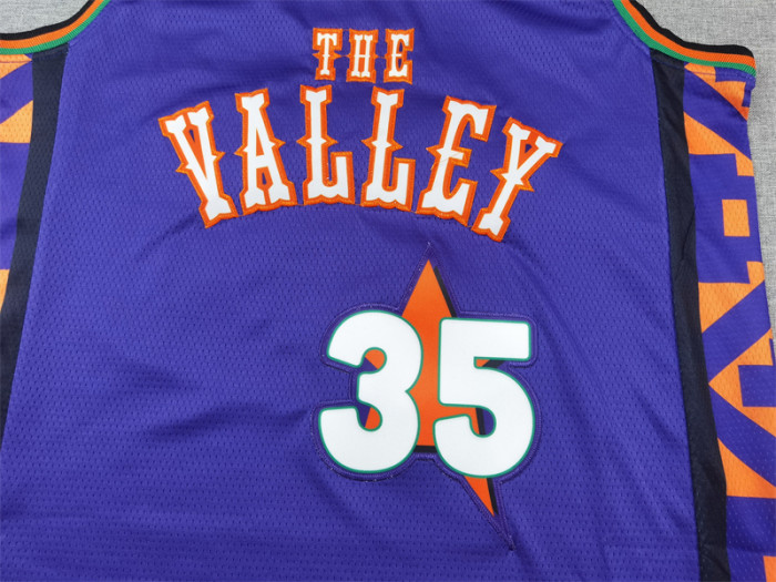 2025 City Edition Phoenix Suns 35 DURANT Purple NBA Jersey Basketball Shirt