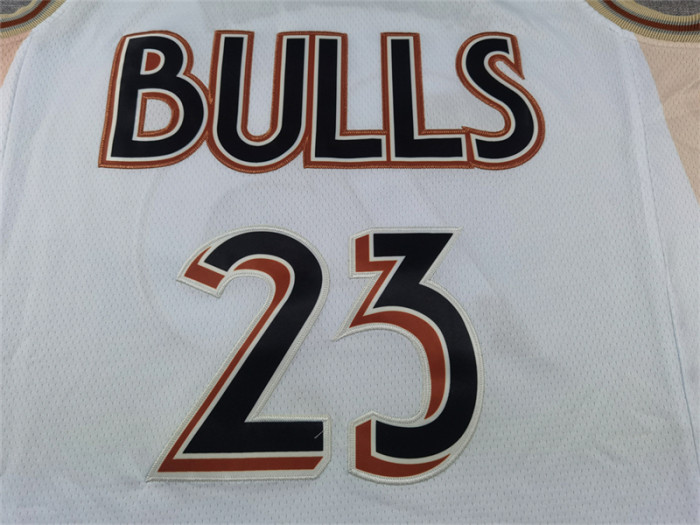 2025 City Edition Chicago Bulls 23 JORDAN White Basketball Shirt NBA Jersey