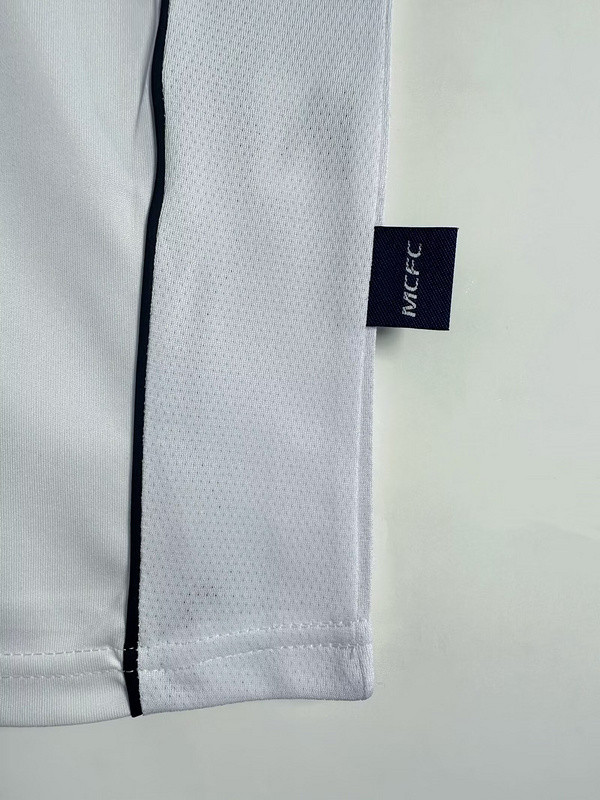 Retro Jersey 2002-2003 Manchester City Away White Soccer Jersey Vintage Man City Football Shirt
