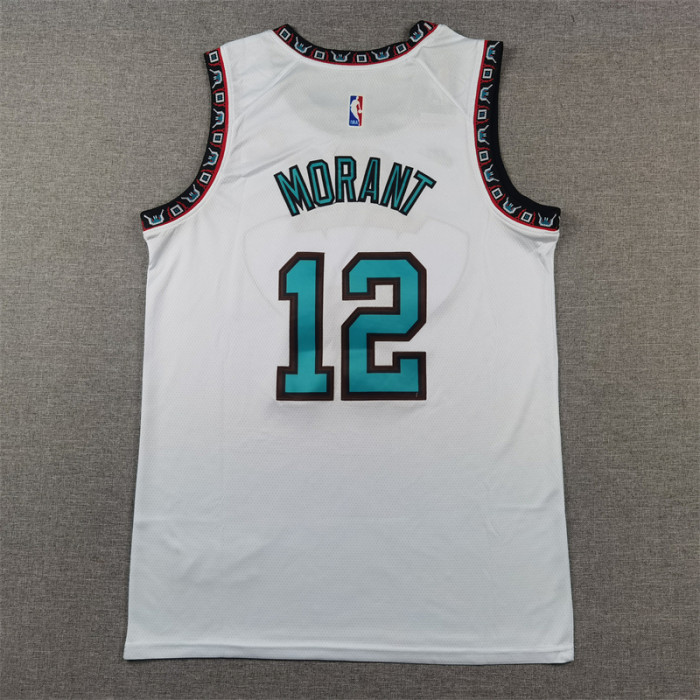 2025 Memphis Grizzlies 12 MORANT White NBA Jersey Basketball Shirt