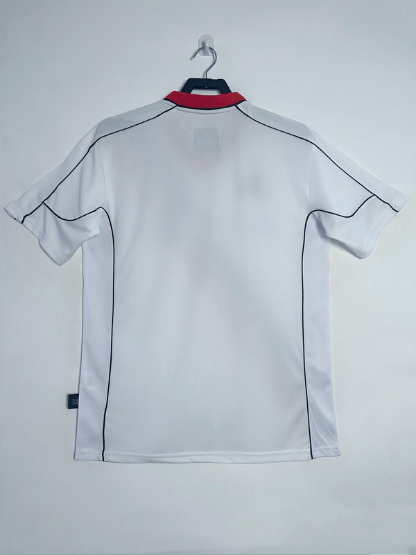 Retro Jersey 2002-2003 Manchester City Away White Soccer Jersey Vintage Man City Football Shirt