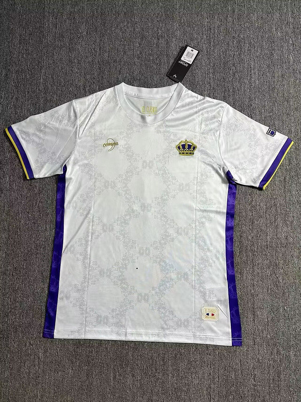 Comma Kit 2024-2025 Real Madrid X France Soccer Jersey Real Football Shirt