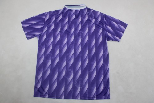 Retro Jersey 1991-1992 Real Valladolid Away Purple Soccer Jersey Vintage Football Shirt