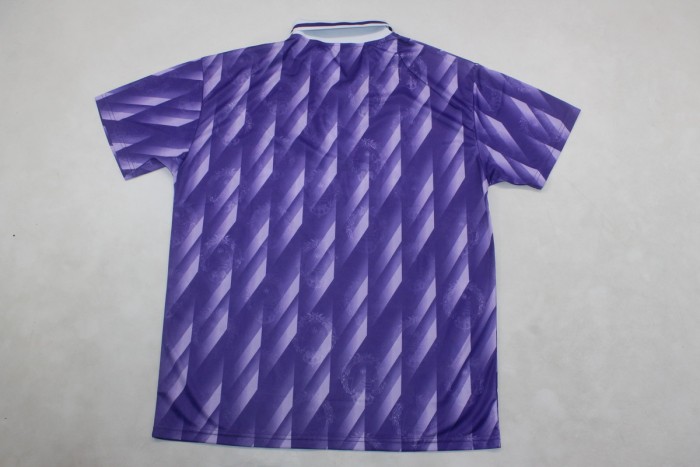 Retro Jersey 1991-1992 Real Valladolid Away Purple Soccer Jersey Vintage Football Shirt