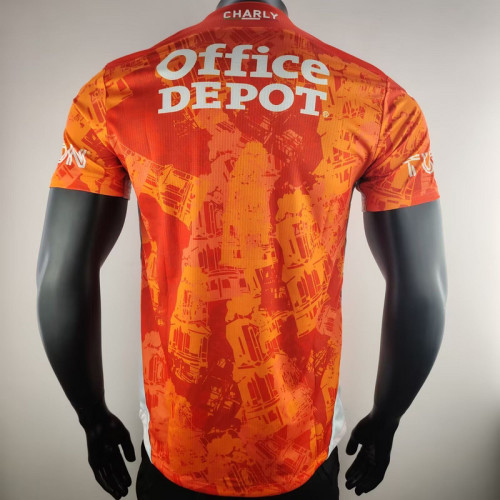 Fans Version 2024-2025 Pachuca Away Orange Soccer Jersey