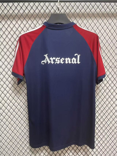 Arsenal 2024-2025 Dark Blue/Red Footbal Casual Shirt Soccer Jersey