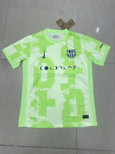 Coldplay Barca Camisetas de Futbol Fan Version 2024-2025 Barcelona Third Away Soccer Jersey