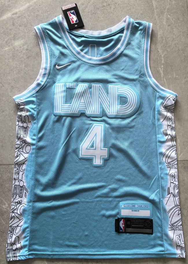 2025 City Edition Cleveland Cavaliers 4 MOBLEY Blue NBA Jersey Basketball Shirt