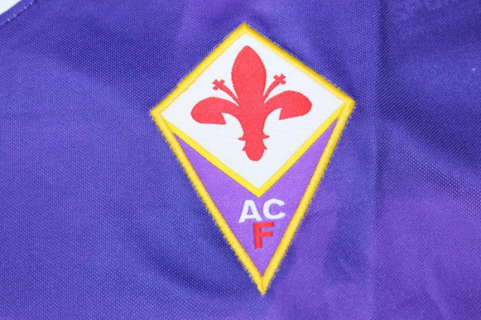 Retro Jersey 1994-1995 Fiorentina Home Soccer Jersey Vintage Football Shirt