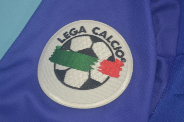 with Serie A Patch Retro Jersey 1995-1996 Fiorentina BATISTUTA 9 Home Soccer Jersey Vintage Football Shirt