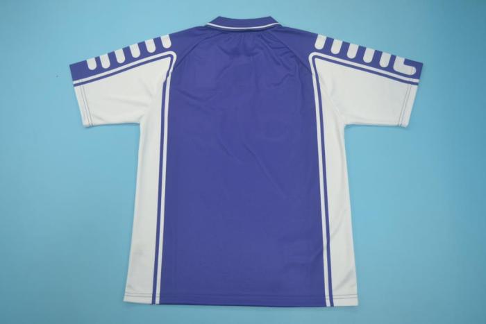 with Serie A Patch Retro Jersey 1999-2000 Fiorentina Home Soccer Jersey Vintage Football Shirt