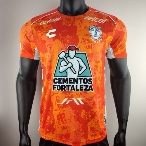 Fans Version 2024-2025 Pachuca Away Orange Soccer Jersey