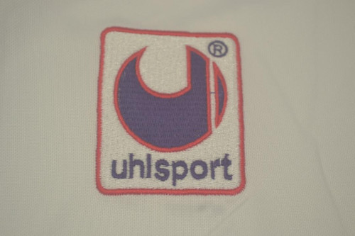 Retro Jersey 1994-1995 Fiorentina Away White Soccer Jersey Vintage Football Shirt