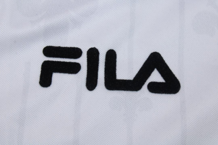 Retro Jersey 1997-1998 Fiorentina Away White Soccer Jersey Vintage Football Shirt