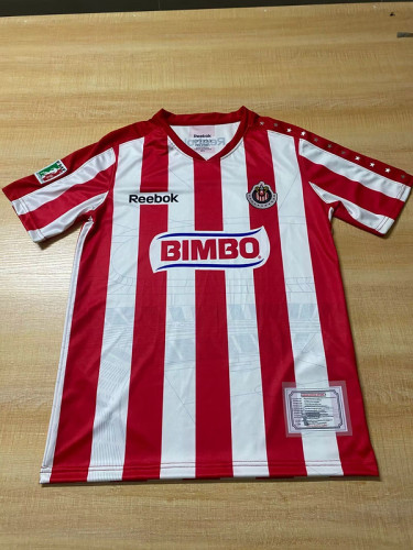 Retro Camisetas de Futbol 2010-2011 Chivas Home Soccer Jersey Vintage Football Shirt