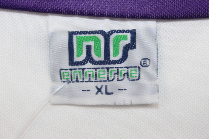 Retro Jersey 1984-1985 Fiorentina Away White Soccer Jersey Vintage Football Shirt