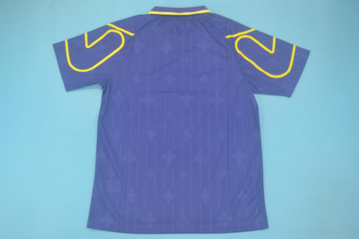 Retro Jersey 1997-1998 Fiorentina Home Soccer Jersey Vintage Football Shirt