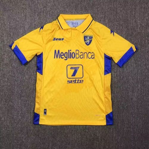 Fan Version 2024-2025 Frosinone Calcio Home Soccer Jersey Football Shirt