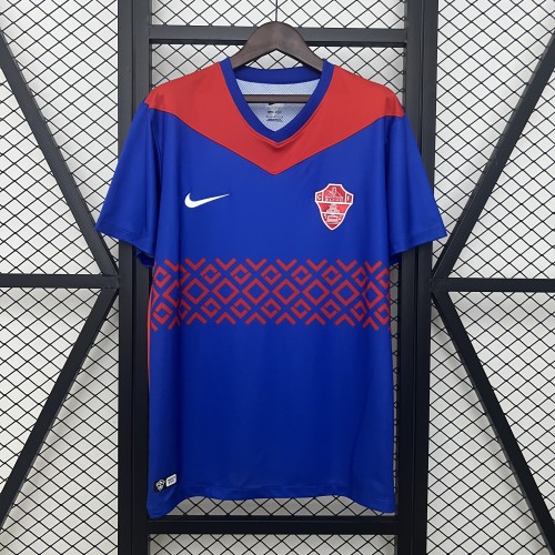 Fans Version 2024-2025 Elche Away Blue Soccer Jersey Football Shirt