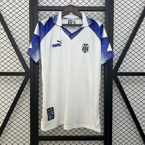 Retro Jersey 1997-1998 Tenerife Home Soccer Jersey Tenerice Football Shirt