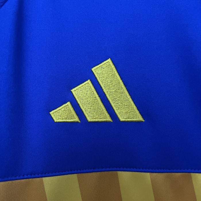 Fan Version 2024-2025 Boca Juniors Home Soccer Jersey Football Shirt