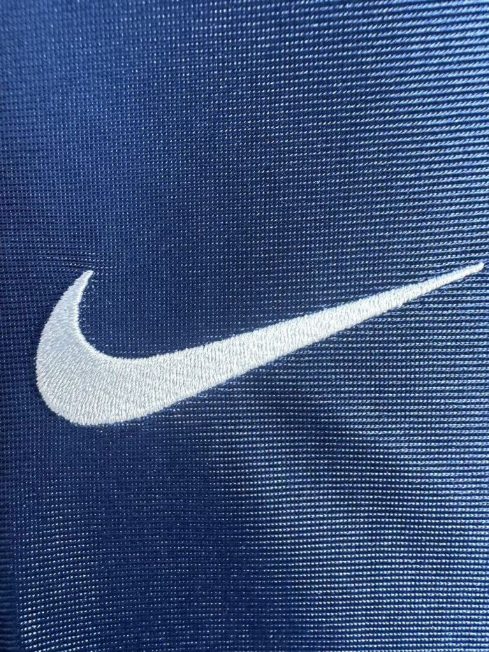 Long Sleeve Retro Jersey 2001-2002 PSG Home Blue Soccer Jersey Paris Vintage Football Shirt
