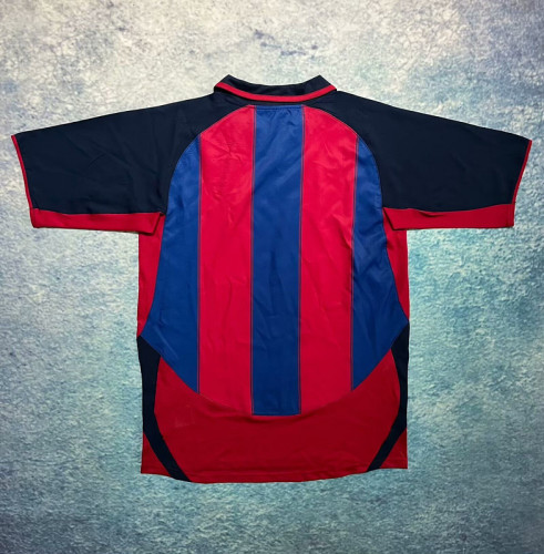 Retro Jersey 2003-2004 Barcelona Home Soccer Jersey Vintage Football Shirt
