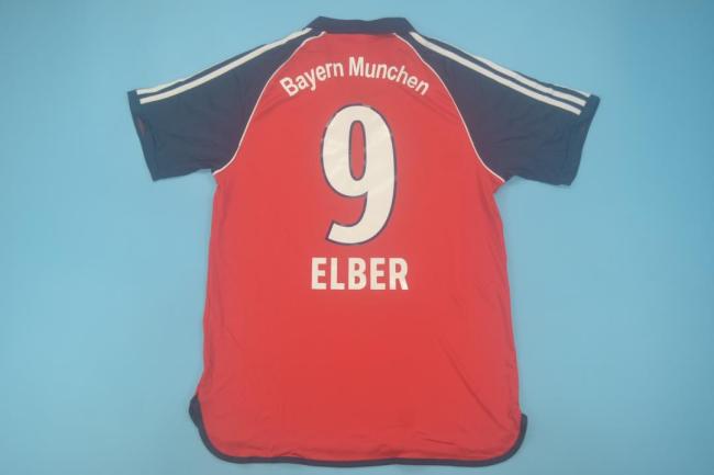 Retro Jersey 2000-2001 Bayern Munich ELBER 9 Champions League Home Soccer Jersey