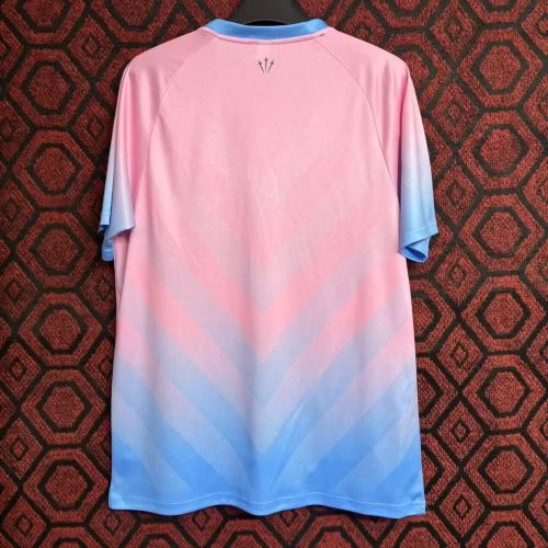 Fan Version 2024-2025 Venezia Pink/Blue Goalkeeper Soccer Jersey Venice Football Shirt
