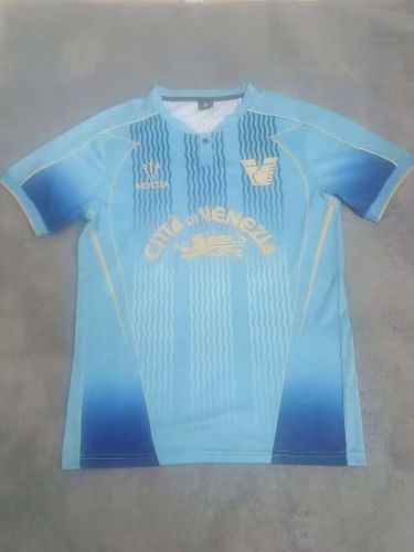 Fan Version 2024-2025 Venezia Third Away Blue Soccer Jersey Venice Football Shirt