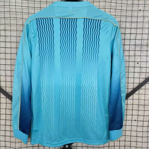 Long Sleeve 2024-2025 Venezia Third Away Blue Soccer Jersey Venice Football Shirt