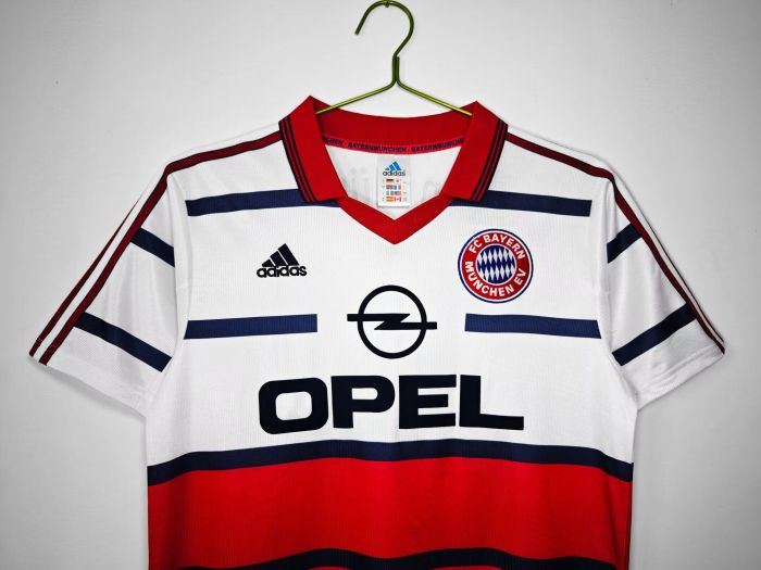 Retro Jersey 1998-2001 Bayern Munich Home Soccer Jersey Vintage Football Shirt