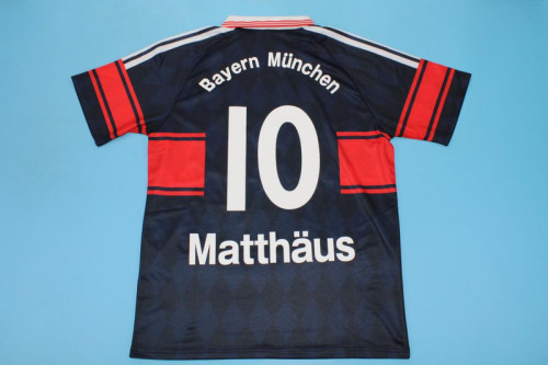 Retro Jersey 1997-1998 Bayern Munich MATTHAUS 10 Home Soccer Jersey Vintage Football Shirt