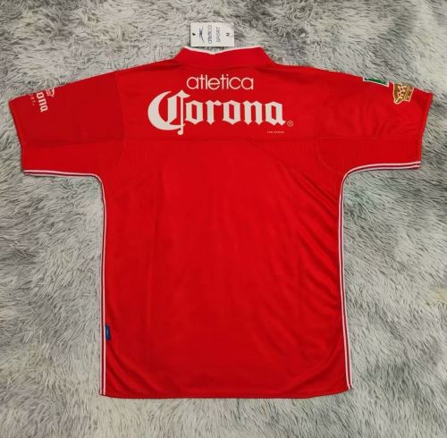 Retro Jersey 2000-2001 Deportivo Toluca Home Soccer Jersey Vintage Football Shirt