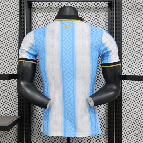 Player Version Argentina 2024 Blue/White Special Edition Soccer Jersey Camisetas de Futbol