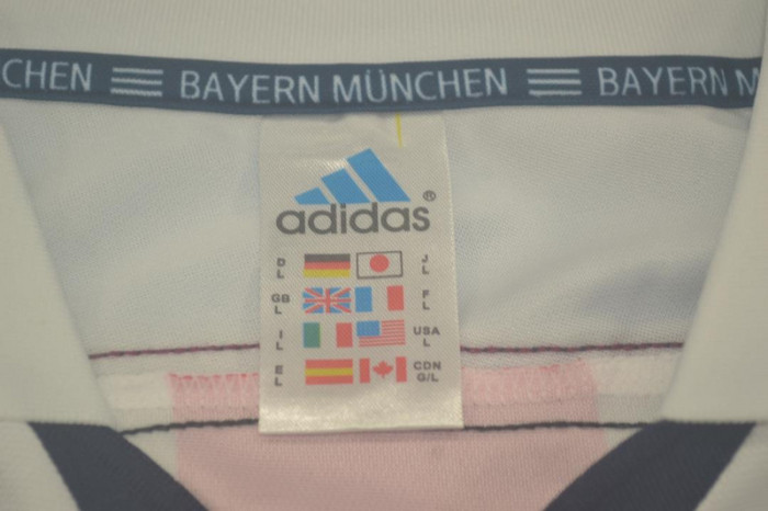 Retro Jersey 2000-2001 Bayern Munich Away Soccer Jersey Vintage Football Shirt