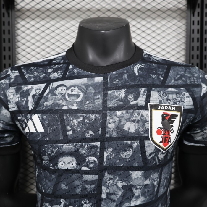 Player Version Japan 2024 Black Special Version Soccer Jersey Football Shirt