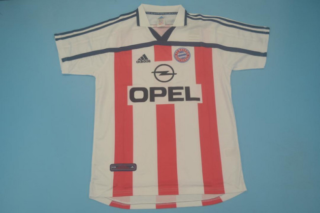 Retro Jersey 2000-2001 Bayern Munich Away Soccer Jersey Vintage Football Shirt