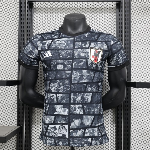 Player Version Japan 2024 Black Special Version Soccer Jersey Football Shirt
