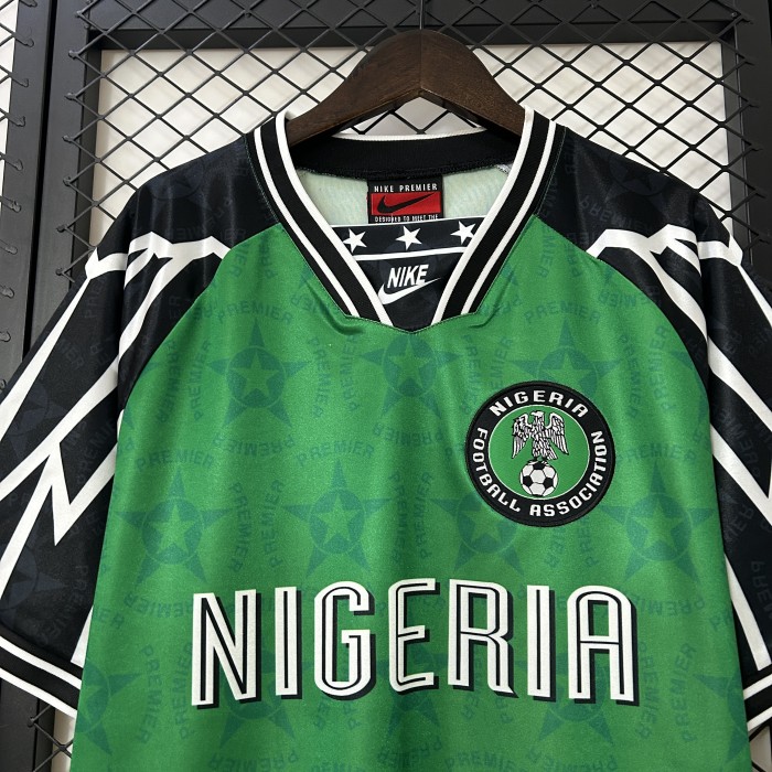Retro Jersey 1994-1995 Nigeria Home Soccer Jersey Vintage Football Shirt