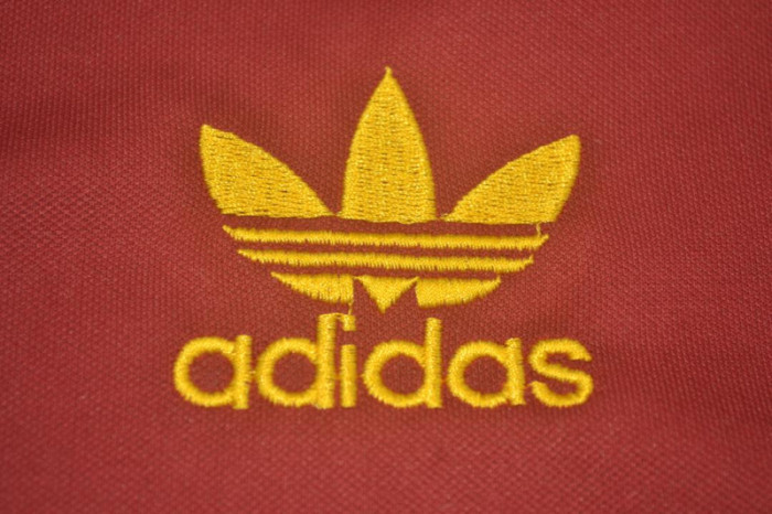 Retro Jersey 1991-1992 As Roma 6 Home Soccer Jersey Vintage Football Shirt