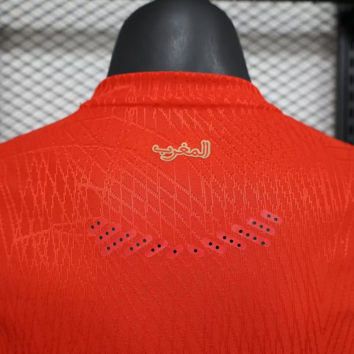 Player Version 2025 Morocco Home Soccer Jersey Football Shirt