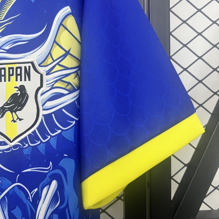 Fan Version Japan 2024 Blue Special Edition Soccer Jersey Football Shirt