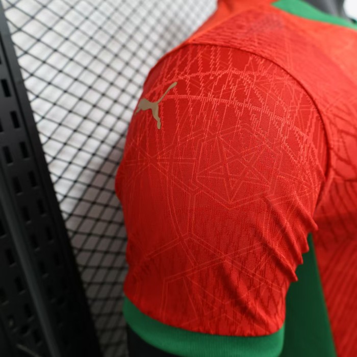 Player Version 2025 Morocco Home Soccer Jersey Football Shirt