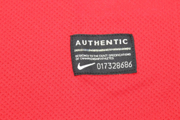 with Golden EPL Patch Retro Jersey 2011-2012 Manchester United Home Vintage Soccer Jersey Football Shirt